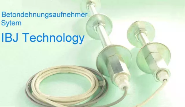 Bild: Betondehnungsaufnehmer für härtere Einsatzfälle