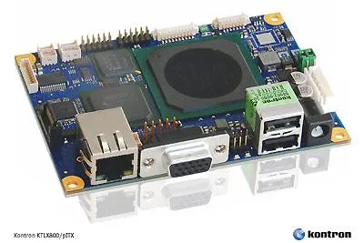 Bild: Kontron KTLX800/pITX: Extrem sparsamer 2,5” Pico-ITX Embedded Single Board Computer mit AMD Geode LX800