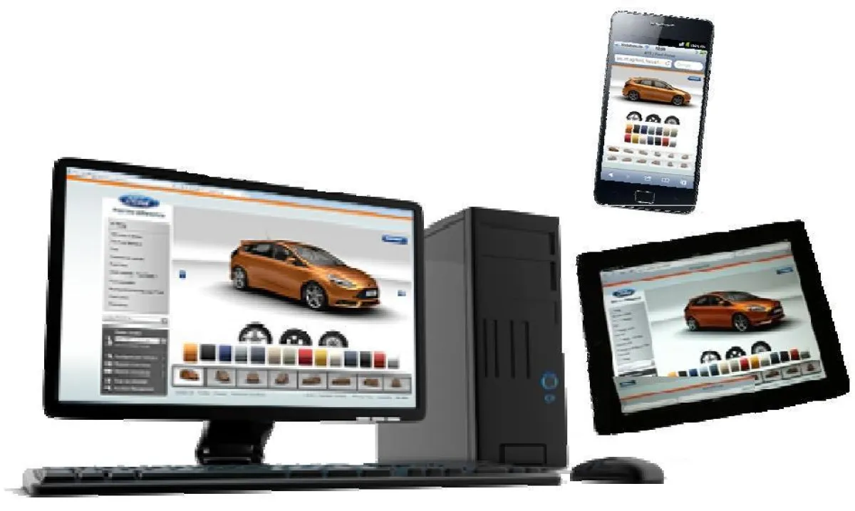 Bilder, Filme und 3D-Konfiguratoren lassen sich plattformübergreifend und mobil einsetzen [RTT AG]