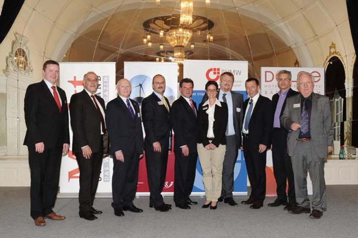 Die Gründer und Referenten des 1. BVMW Wirtschaftsforums in der Wetterau