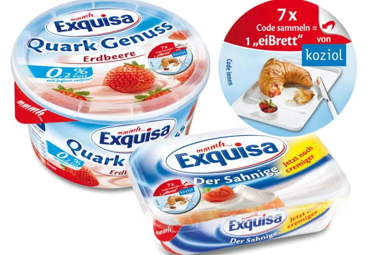Kultiges „eiBrett“ als Prämie: Große Treuepromotion von Exquisa in Kooperation mit koziol Bild: Kultiges „eiBrett“ als Prämie: Große Treuepromotion von Exquisa in Kooperation mit koziol