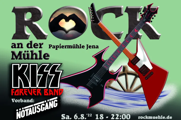 Bild: Rock an der Mühle - Treffen der Generationen (Open Air Konzert), 6.8.2022, Jena