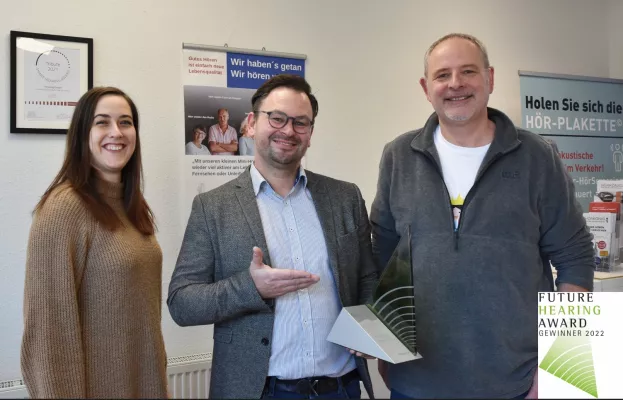 Bild: Krefelder Hörkönig gewinnt den Future Hearing Award