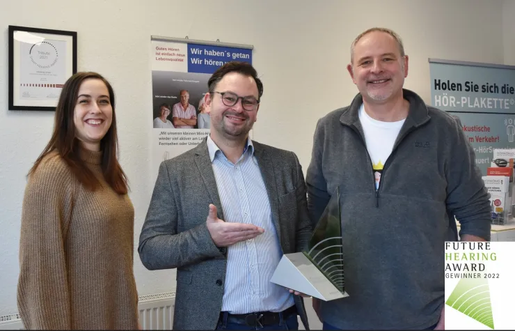 Bild: Krefelder Hörkönig gewinnt den Future Hearing Award