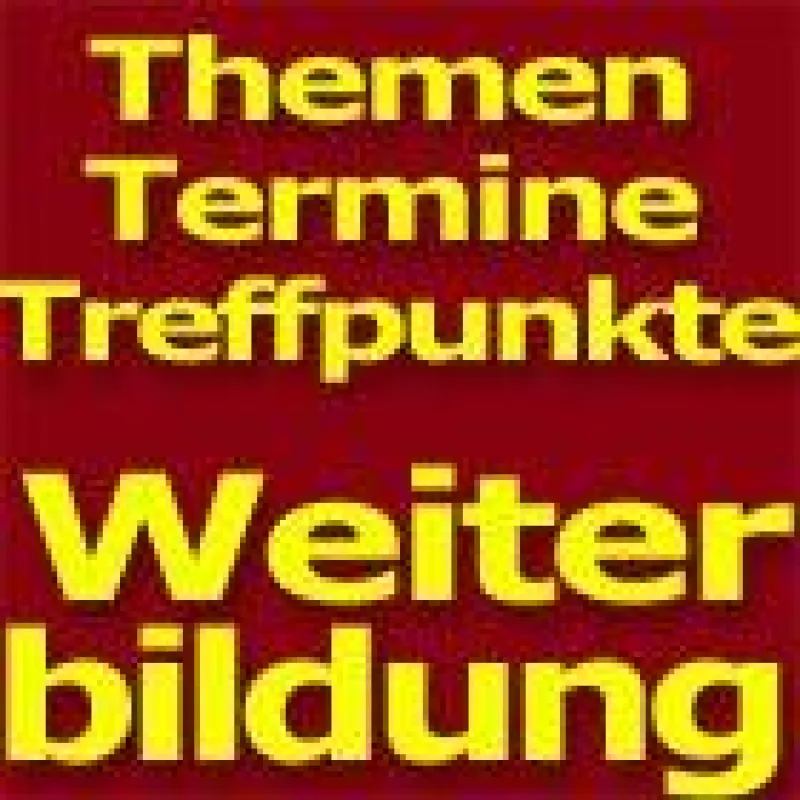 Themen Termine Treffpunkte der Weiterbildung