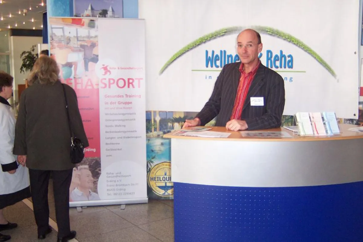 Großes Interesse weckte der Reha-Sport auf den Rückentagen in Erding