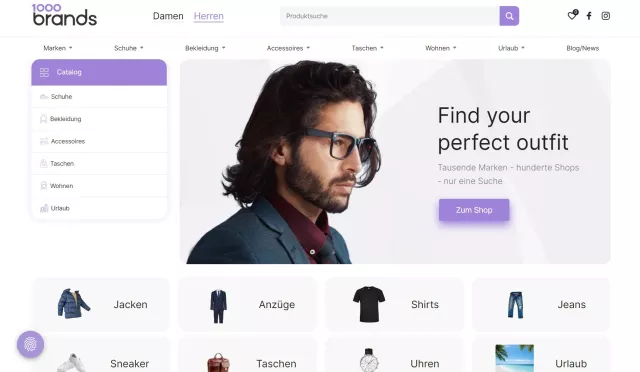 Bild: Revolutionäre Mode-Plattform 1000-brands.com bietet kleinen Unternehmen einzigartige Marketingchancen