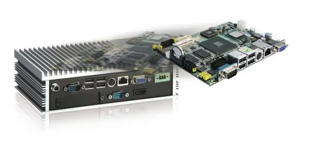 Bild: Kompakter Embedded Box PC mit erweitertem Temperaturbereich von -20°C bis +70°C