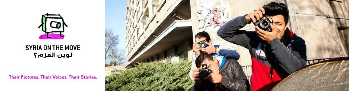 Junge Syrerinnen und Syrer nehmen am Social Visions Workshop in Potsdam teil