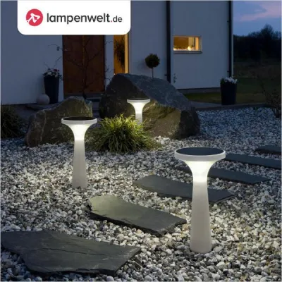 Licht im Garten – ohne Kabelverlegen & Stromkosten: Solarbetriebene Leuchten im Onlineshop der Lampenwelt GmbH Bild: Licht im Garten – ohne Kabelverlegen & Stromkosten: Solarbetriebene Leuchten im Onlineshop der Lampenwelt GmbH