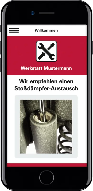Die Werkstatt-App von KYB kann jetzt noch mehr.
