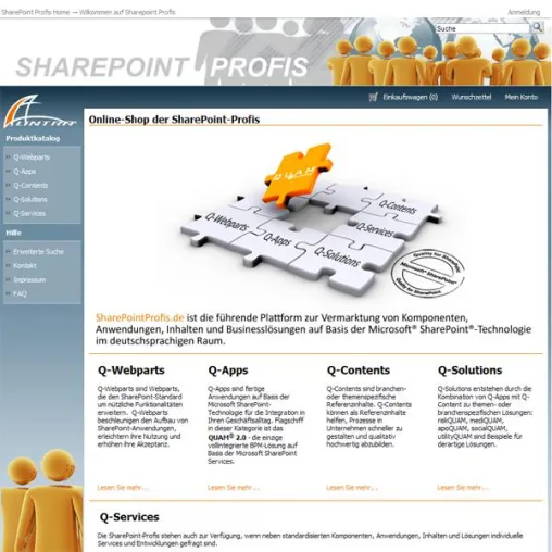 Jetzt Online: SharePointProfis.de – das neue SharePoint-Portal Bild: Jetzt Online: SharePointProfis.de – das neue SharePoint-Portal