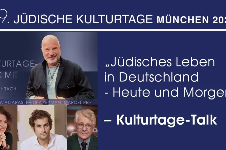 Highlights der 39. Jüdischen Kulturtage München 2025 Bild: Highlights der 39. Jüdischen Kulturtage München 2025