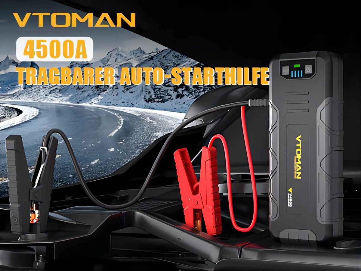 Kundenrezensionen: VTOMAN V2500 Starthilfe Powerbank