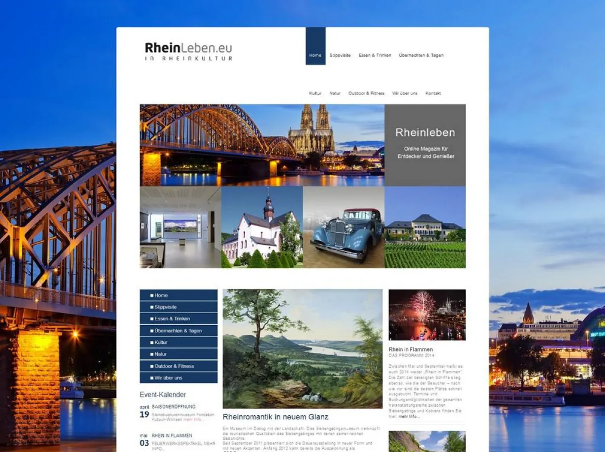Rheinleben. Das Online-Magazin für Entdecker und Geniesser