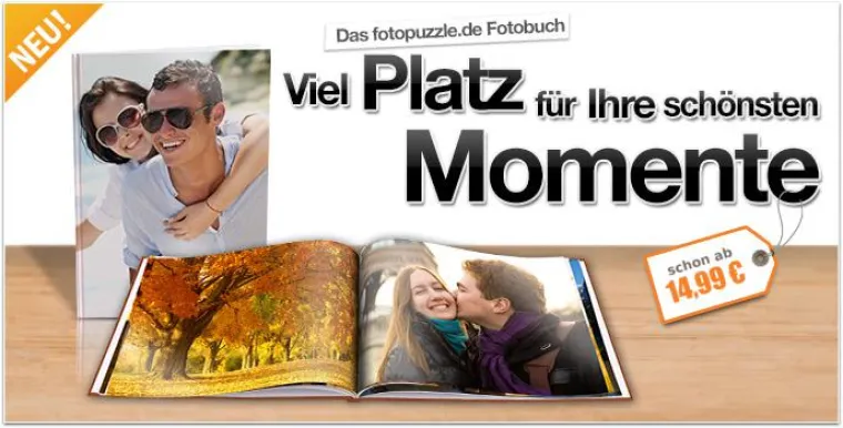 Bild: Schöne Momente in einem Fotobuch festhalten