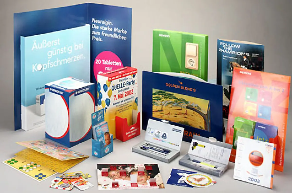 Ausschnitt des Produktspektrums der Strobel AG