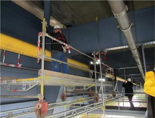 Bild: Erdgasbrückenschlag zwischen Harburg und Wilhelmsburg geht in Betrieb