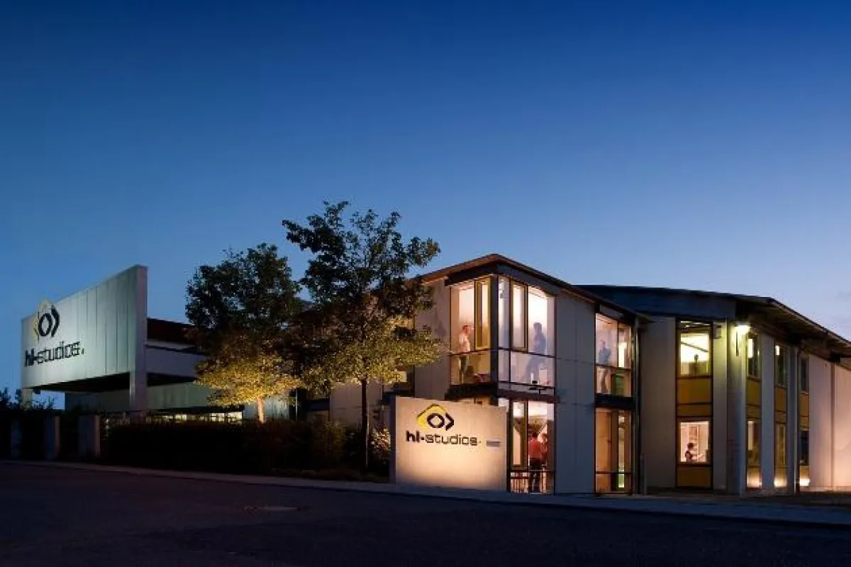 (Foto: hl-studios, Erlangen) Moderne Architektur für kreative Köpfe: hl-studios aus Erlangen