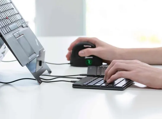 Bild: Ergonomie: Damit die Tastatur nicht zur Tortur und die Maus zum Graus werden