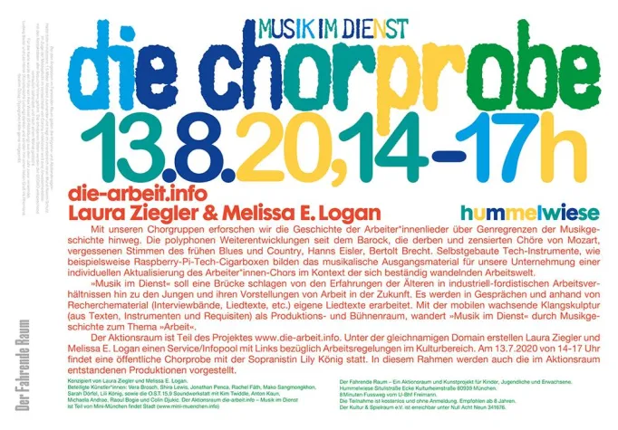 Bild: DIE-ARBEIT.INFO – MUSIK IM DIENST DIE CHORPROBE