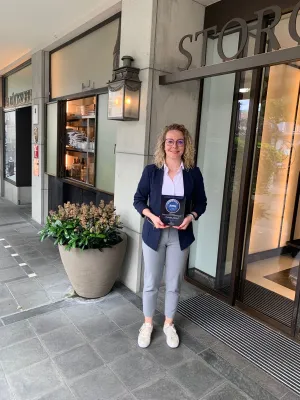 Bild: Mut zum fünften Stern: Das Storchen in Zürich im Hoteltest - ausgezeichnet für vorbildliche Hygiene