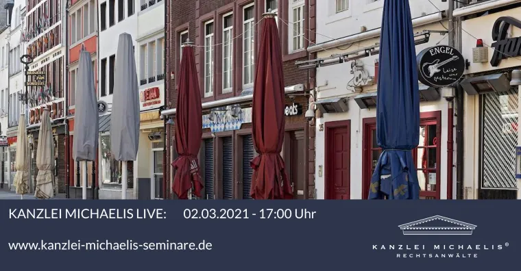 Bild: HEUTE 17:00 UHR LIVE +++ Vergleiche bei Betriebsschließungen unwirksam?