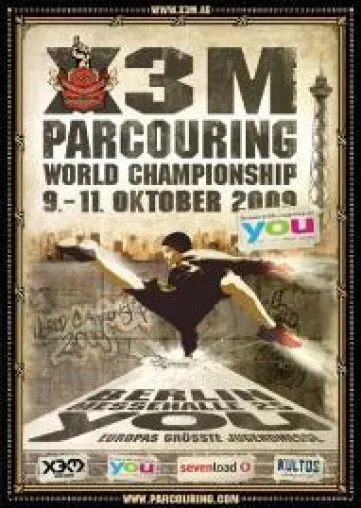 Neuigkeiten zur X3M Parcouring™ World Championship 2009 Bild: Neuigkeiten zur X3M Parcouring™ World Championship 2009