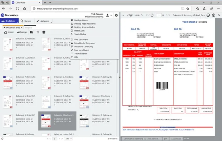 Bild: Digitalisierung im Mittelstand: Kröner-Stärke setzt beim Dokumentenmanagement auf WEDDERHOFF IT