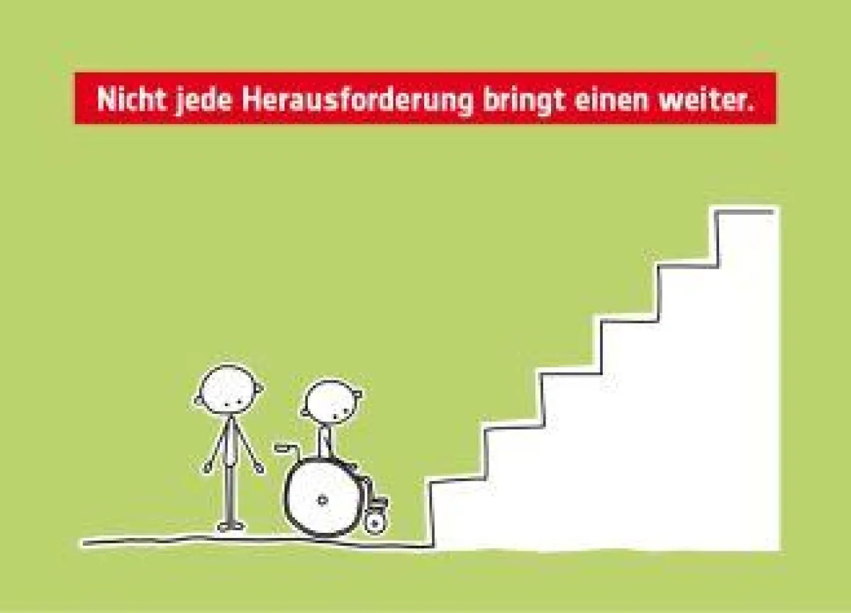 Jede Barriere ist eine zuviel!