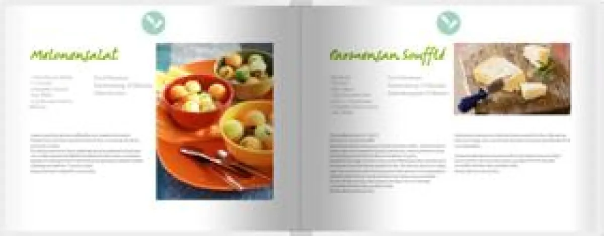 Kochbuch mit eigenen Fotos und Rezepten von PhotoBox