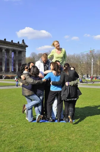 Bild: Ab durch die Mitte und rein in den Frühling