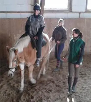 Bild: Hippotherapie bei MS