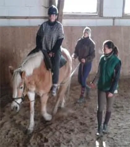 Hippotherapie bei MS Bild: Hippotherapie bei MS