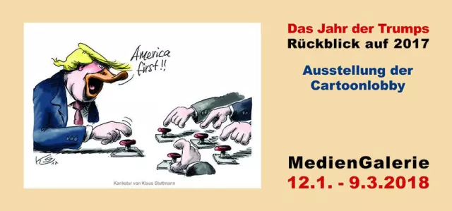 Bild: „Das Jahr der Trumps“ - 2017 im Spiegel der Karikatur