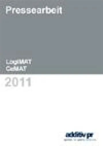 Bild: Gut vorbereitet: Pressearbeit für LogiMATund CeMAT
