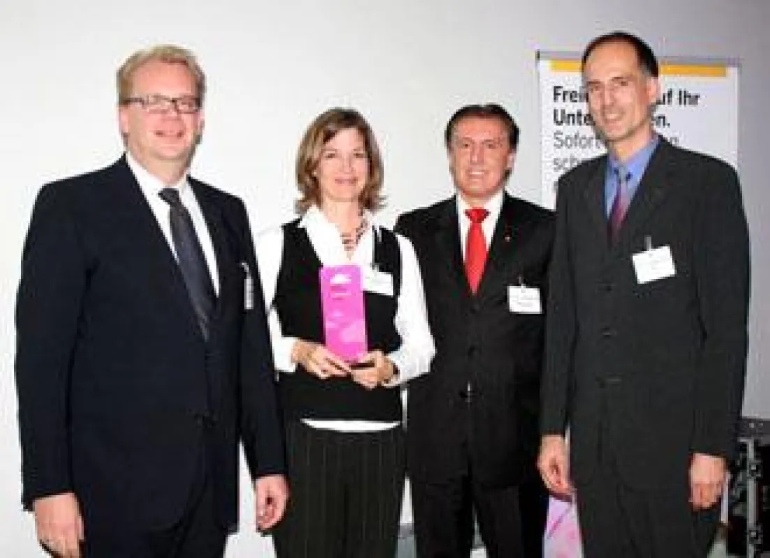 Die ProCloud-Jury mit Award-Gewinner Frauke Heistermann von der AXIT AG