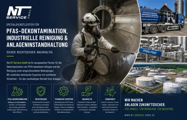 Bild: Technische Dekontamination als Schnittstelle zwischen Umweltrecht, Industrie und operativer Realität