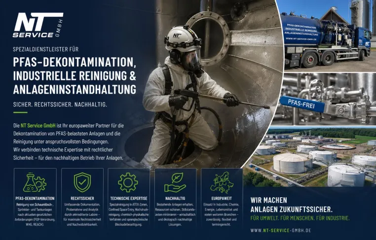 Bild: Technische Dekontamination als Schnittstelle zwischen Umweltrecht, Industrie und operativer Realität