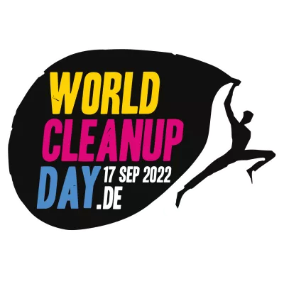 Bild: Ankündigung des World Cleanup Day am 17. September 2022