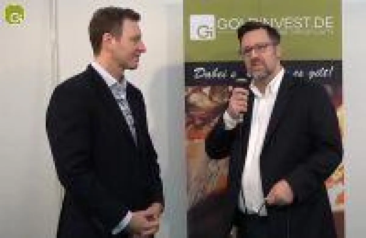 Auf der Edelmetallmesse München; Foto: GOLDINVEST.de