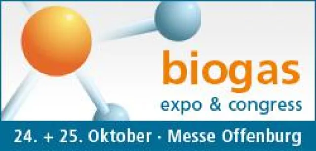Bild: biogas - expo & congress, 24. + 25. Okt. 2012, Messe Offenburg