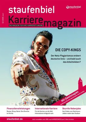 Bild: Karriere ohne Schummeln - das neue Staufenbiel Karrieremagazin