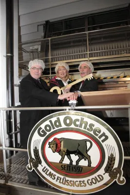Bild: Ulmer Brauerei Gold Ochsen investiert 10 Millionen Euro in neue Abfüllanlage
