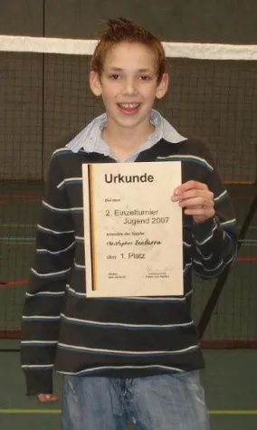 Christopher Zentarra nicht zu stoppen Bild: Christopher Zentarra nicht zu stoppen