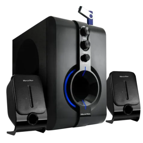 Bild: MusicMan® Easy Blue 2.1 Soundstation