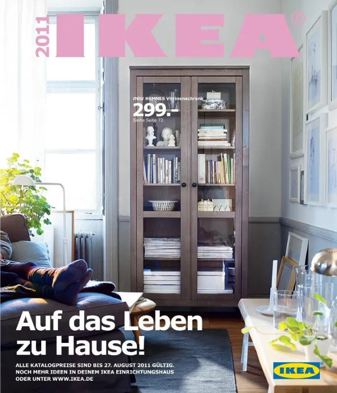 Hereinspaziert! Der neue IKEA Katalog 2011 ist da. Ausgabe 60 – es ist viel passiert und einiges geblieben. Bild: tdx/IKEA