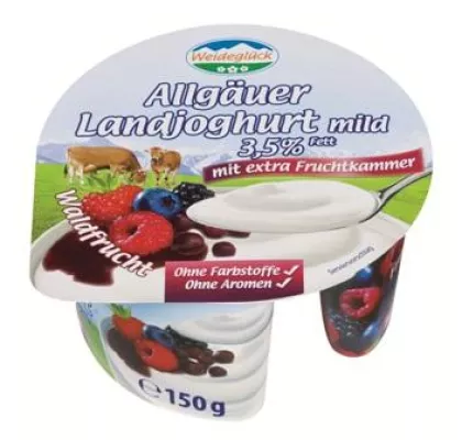 Bild: Ausgezeichnet: Allgäuer Landjoghurt von Weideglück ist „Genießerprodukt des Jahres 2010“