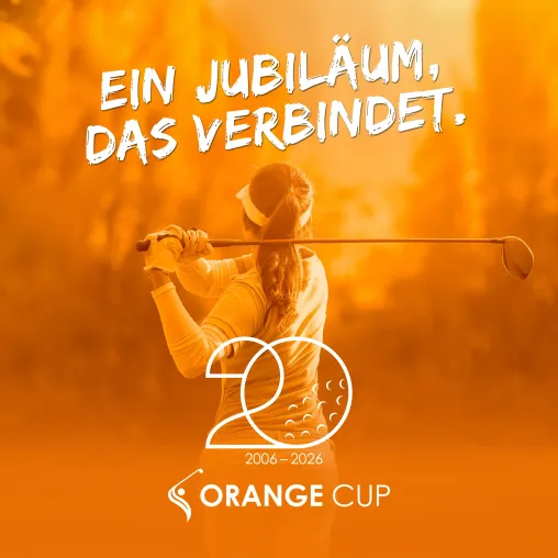 Bild: 20 Jahre ORANGE CUP: Erfolgreiche Golf-Turnierserie startet ins Jubiläumsjahr