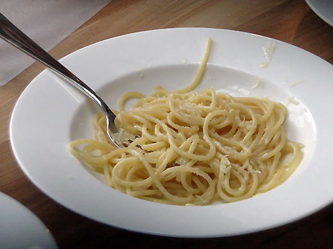 Es ist angerichtet: Augen auf beim Spaghettikauf!